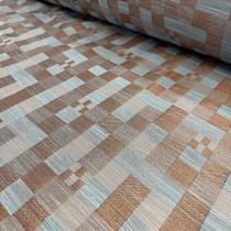 Tecido Linho Misto Quadriculado 3,00x1,00m para Cortinas e Decorações