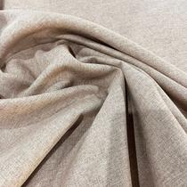 Tecido Linho Para Móveis Estofados E Decorações 1,00 x 1,40m - Caramelo