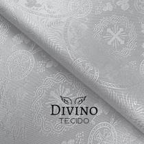 Tecido Litúrgico Adamascado Koine 1,00m x 1,5m larg des 035 - Branco