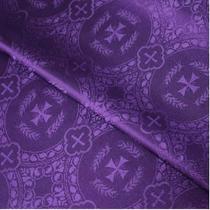 Tecido Litúrgico Adamascado Koine 1,0m x 1,5m larg des 1894 - Roxo Tecido Litúrgico Adamascado Koine 1,0m x 1,5m larg des 1894 - Roxo