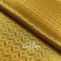 Tecido Litúrgico Adamascado Koine 3,00 m x 1,5m larg des 046 - Ouro
