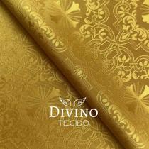 Tecido Litúrgico Adamascado Koine 3,0m x 1,5m larg des 781 - Ouro