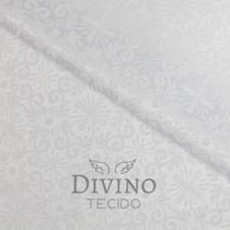 Tecido Litúrgico Jacquard Color 1,0m x 2,80m larg des 7855 - Branco
