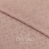 Tecido Litúrgico Jacquard Color 3,0m x 2,80m larg des 7855 - Roseo Tecido Litúrgico Jacquard Color 3,0m x 2,80m larg des 7855 - Roseo