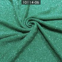 Tecido Lurex Especial 92%Poli 3%Met 5%Elas Esmeralda