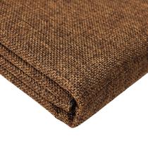 Tecido M Mute Touch 203x145 cm de espessura: linho, marrom escuro