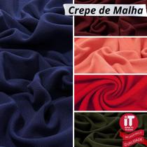 Tecido Malha Crepe com Elastano 1 metro x 1,60m Largura