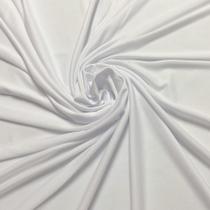 Tecido Malha Helanca Light Branco - 1,80m de largura 100% poliéster