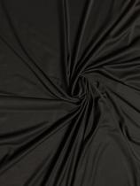 Tecido Malha Helanca Light Preto - 1,80m de largura 100% poliéster