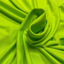 Tecido Malha Helanca Light Verde Maça Chroma Key - 1,80m de largura 100% poliéster