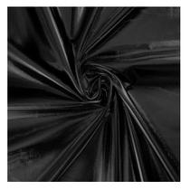 Tecido malha lurex laminada 1,50 largura preto metro