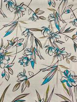 Tecido malha Lycra estampada