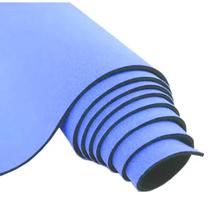 Tecido Malha Neoprene 2mm Azul corte com 50cm