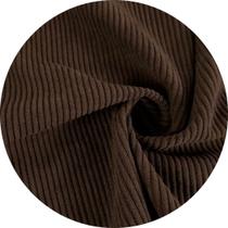 Tecido Malha Veludo Cotele Canelado Corduroy Elastano 1,50mx1,00m