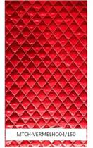 tecido matelado para confecção de cobre leito vermelho/beje
