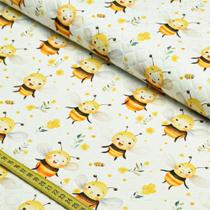 Tecido Matelassê : Abelinhas (0,50x1,50)