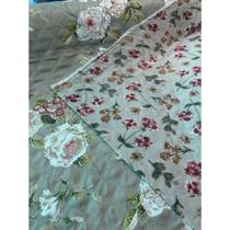 Tecido Matelasse dupla face para Colcha 3d 1mX2,4m de Largura