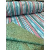Tecido Matelasse dupla face para Colcha 3d 1mX2,4m de Largura