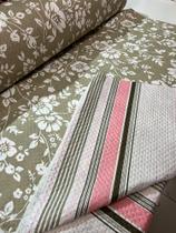 Tecido Matelasse dupla face para Colcha 3d 1mX2,4m de Largura