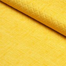 Tecido Matelassê Linho : Canário (0,50x1,50)