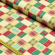 Tecido Matelassê : Xadrez Patchwork (0,50x1,50) Tecido Matelassê : Xadrez Patchwork (0,50x1,50)