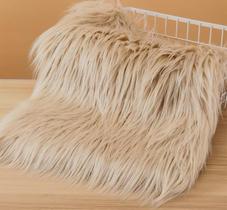 Tecido: Material do tapete de pele sintética FOLGOS: cáqui, 152x46 cm