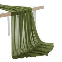 Tecido MDS Chiffon 112 cm Verde Oliva - Pacote com 10 Jardas (aprox. 9,1 m) Tecido MDS Chiffon 112 cm Verde Oliva - Pacote com 10 Jardas (aprox. 9,1 m)