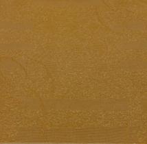 Tecido Mostarda com Flores Cru Tecido Mostarda com Flores Cru