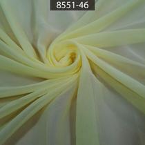 Tecido Musseline Allure 100% Poliester Amarelo Soft