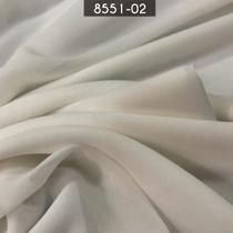 Tecido Musseline Allure 100% Poliester Off White Tecido Musseline Allure 100% Poliester Off White