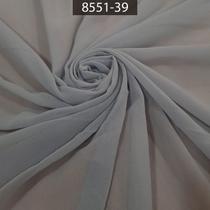 Tecido Musseline Allure 100% Poliester Prata