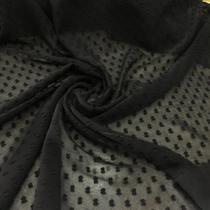 Tecido Musseline Floquinho Devore 1,00 X 1,40