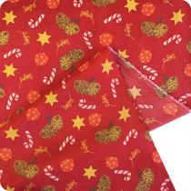 Tecido Natalino 1,50m Largura Premium Poliéster Decoração Tecido Natalino 1,50m Largura Premium Poliéster Decoração