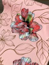 Tecido Neoprene Estampa Floral Big (0,50cm x 1,40mts) Tecido Neoprene Estampa Floral Big (0,50cm x 1,40mts)