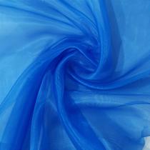 Tecido Organza Azul royal 50cm x 1,45m