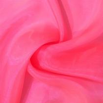 Tecido Organza Cristal Rosa 50cm x 1,50m