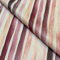 Tecido Oslo Estampado Bambu Rosa - 1,40m de Largura
