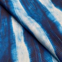 Tecido Oslo Estampado Marítimo Azul - 1,40m de Largura