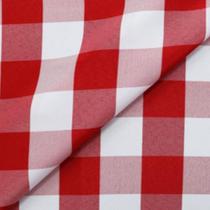 Tecido Oxford 100% Poliéster 5m x 1,50m Cor:Xadrez Vermelho - 4/460