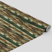 Tecido Oxford Estampado Bambu folhagem oriental - 1,40m - Core Decore