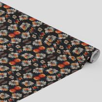 Tecido Oxford Estampado Flores oriental aquarela - 1,40m Tecido Oxford Estampado Flores oriental aquarela - 1,40m