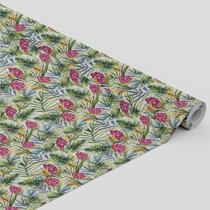 Tecido Oxford Estampado Folhas Tropicais 1,40m Tecido Oxford Estampado Folhas Tropicais 1,40m