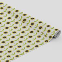 Tecido Oxford Estampado Girassol Miolo Poá - 1,40m Tecido Oxford Estampado Girassol Miolo Poá - 1,40m