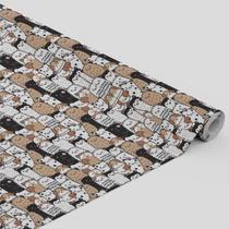 Tecido Oxford Estampado Infantil Cachorrinhos E Gatinhos -1,40m