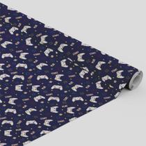 Tecido Oxford Estampado Infantil Videogame Controle Start -1,40m Tecido Oxford Estampado Infantil Videogame Controle Start -1,40m