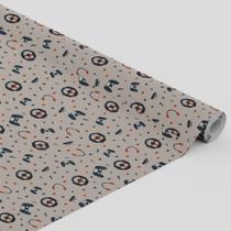 Tecido Oxford Estampado Infantil Videogame Fone Controle Volante -1,40m