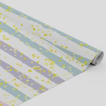 Tecido Oxford Estampado Listras Tons Pastéis Glitter - 1,40m