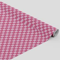 Tecido Oxford Estampado Retalhos Rosa - 1,40m