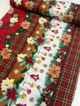 tecido Oxford Natalino 1 metro de comprimento x 1,50 de largura padrão