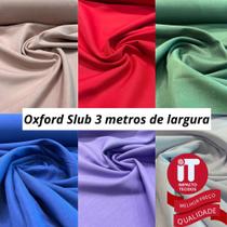 Tecido Oxford Slub (1mt x 3mt) - Várias Cores